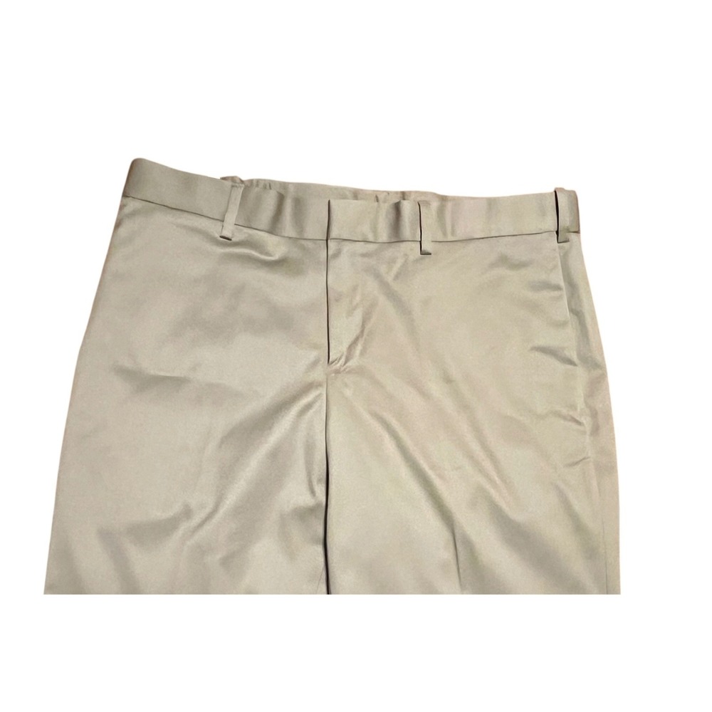 Perry Ellis Portfolio Mens Premium Flex Twill Dress Pants Antelope 34x32 - Picture 3 of 5